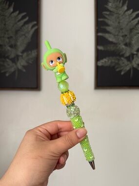 Dipsy Teletubbies Beaded Pen